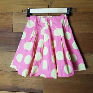 Mini Boden pink and yellow skirt size 2-3 yrs.
